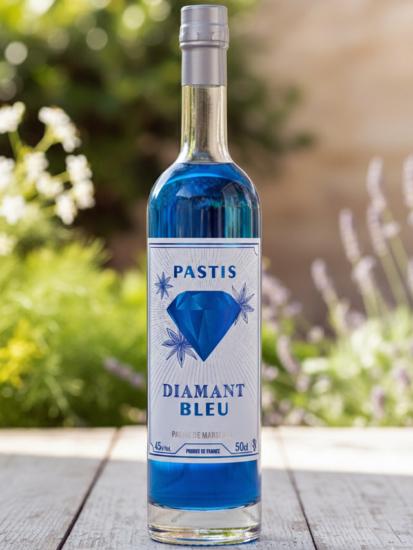 le pastis de Marseille le diamant bleu 50CL
